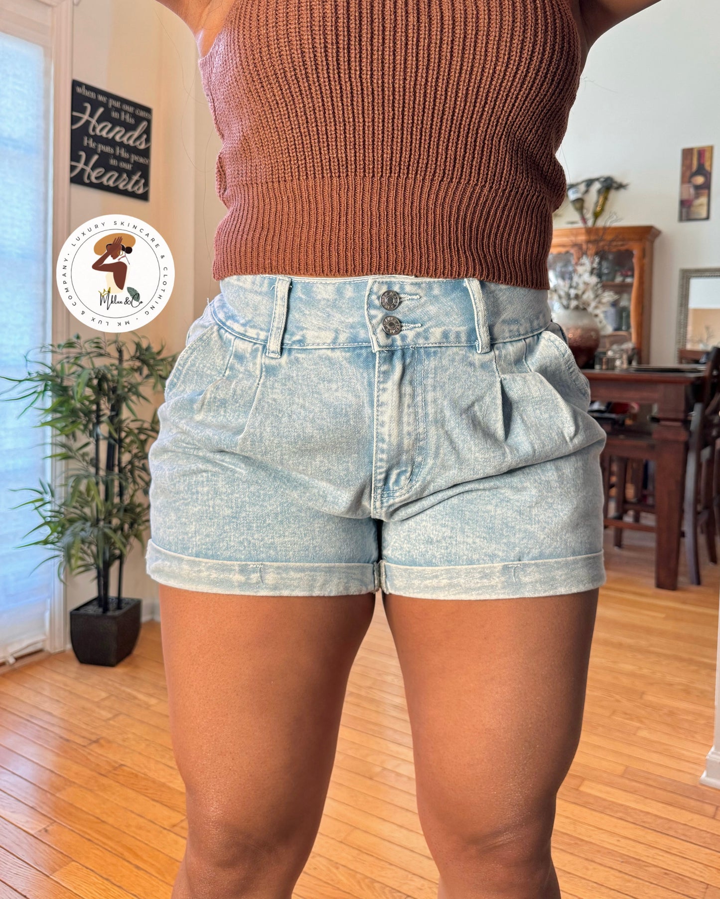 High Waist 90s Shorts