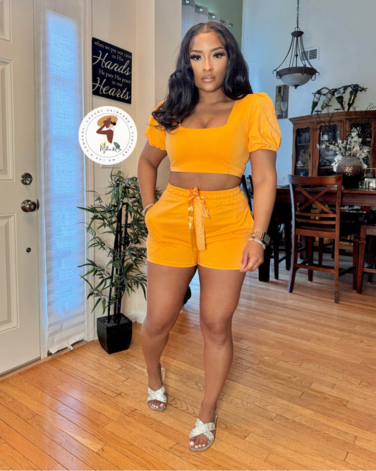 Aleiia Orange Set