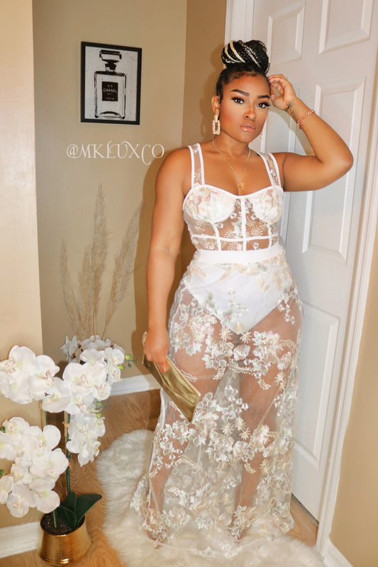 Laiyaa Sheer 2Piece Set